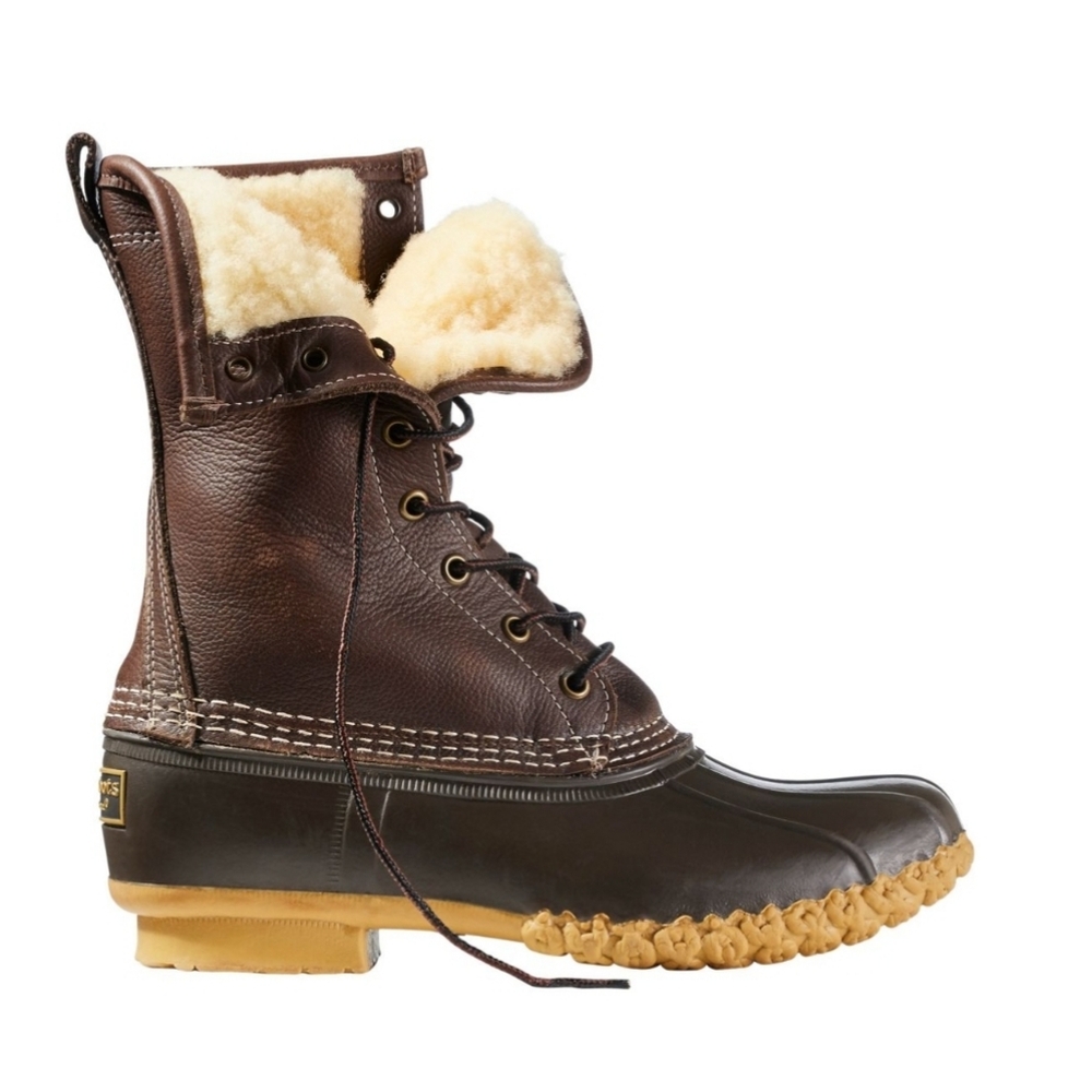 L.L. Bean Women's Bean Boot lined, NWT